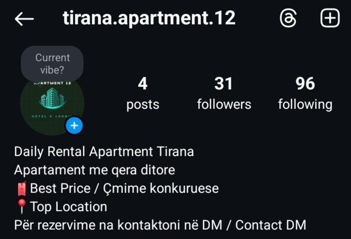 Tirana Center Apartment 12 Buitenkant foto